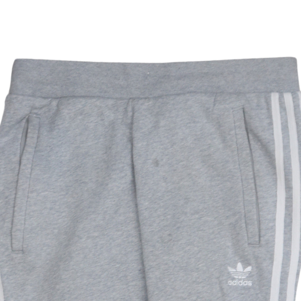 Adidas Men Grey Jogger Trousers M Regular Fit Casual Sports