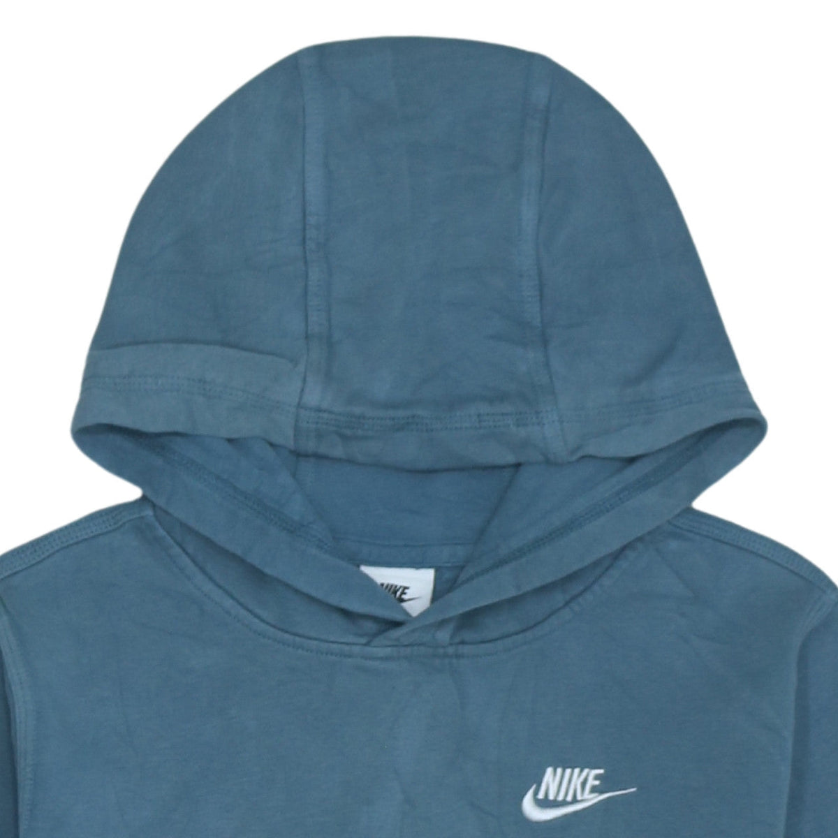 Nike Boys Blue Pullover Hoodie XL 158-170cm Casual Cotton Sweatshirt