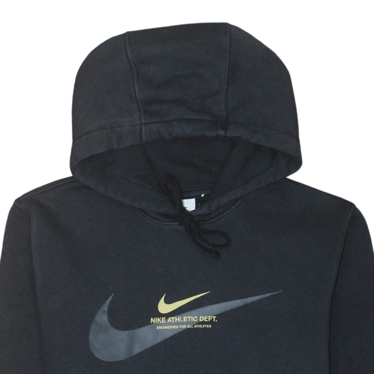 Nike Women Black XS Pullover Hoodie Athletic Dept Cotton Blend