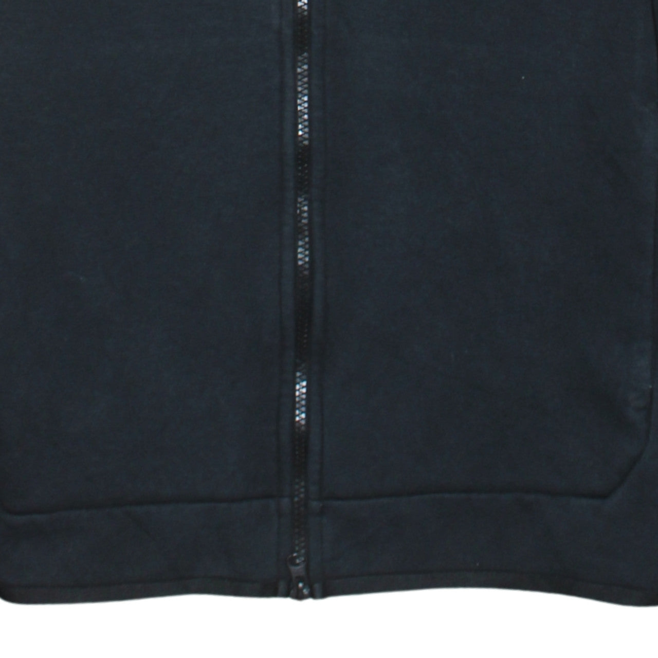 Nike Men's Black Full Zip Fleece Hoodie Small Tall