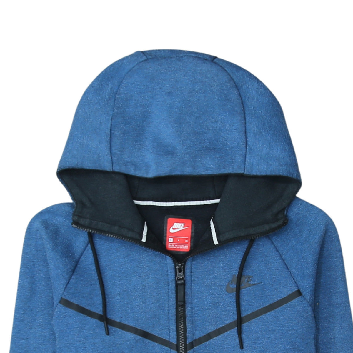 Nike Men's Blue Full Zip Hoodie Size S Regular Fit Sportswear