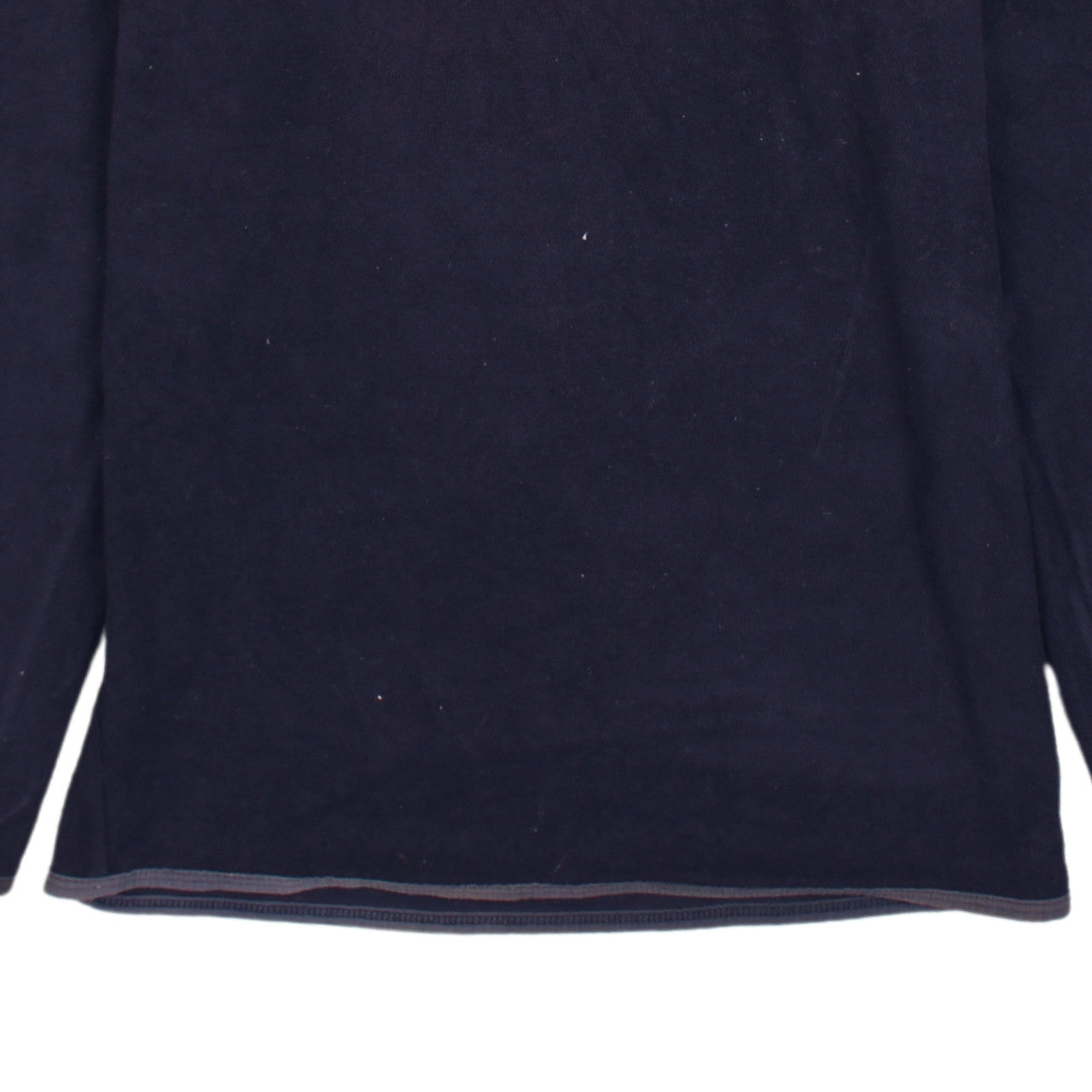 Lotto Womens Navy Blue XS Fleece 1/4 Zip Pullover Sweatshirt