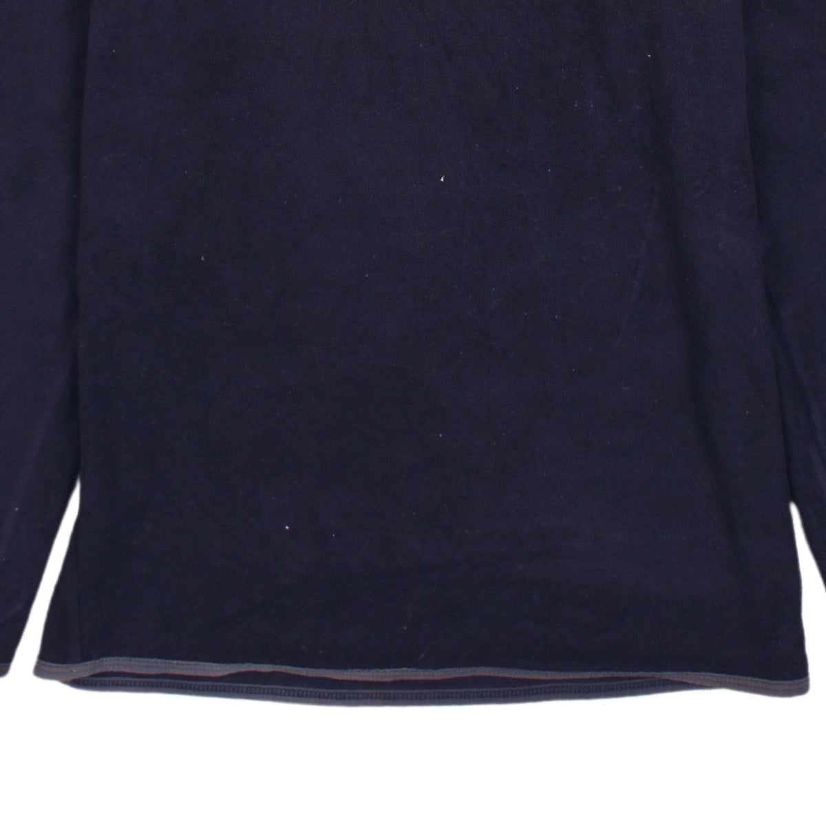 Lotto Womens Navy Blue XS Fleece 1/4 Zip Pullover Sweatshirt