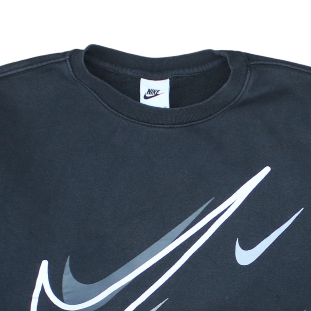 Nike Men's Black Graphic Pullover Sweatshirt Size S