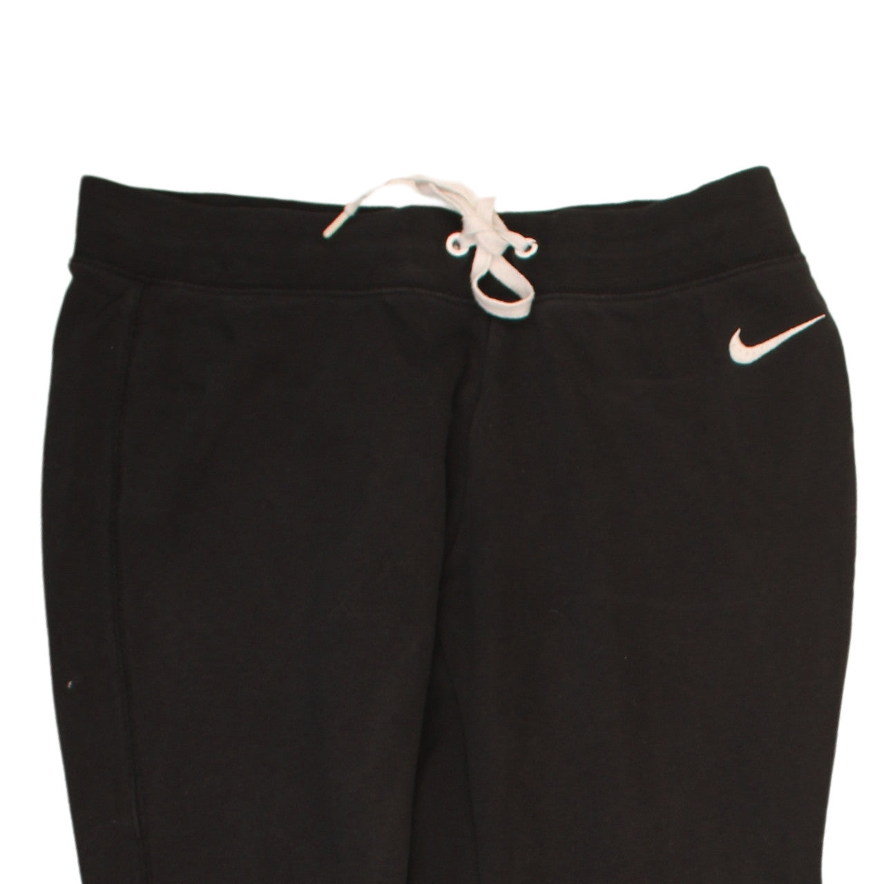 Nike Men's Black Jogger Sweatpants L Fleece Athletic Tapered Trousers