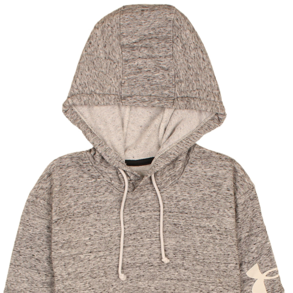 Under Armour Men's Grey Hooded Pullover Sweatshirt Size M Loose Fit