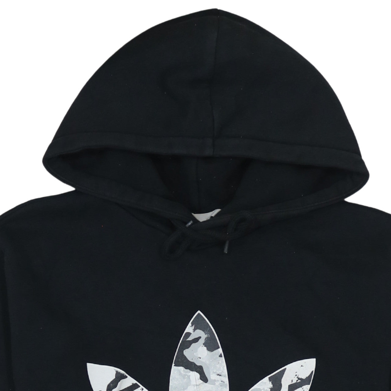 Adidas Men's Black Hoodie Small Pullover Fleece Logo Sportswear