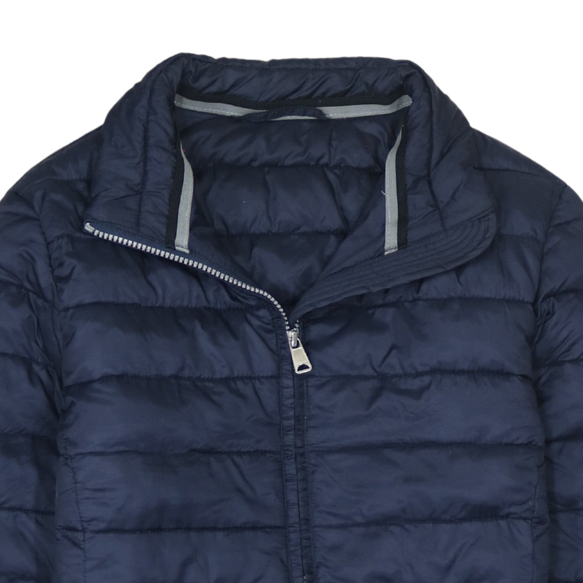 Napapijri Men's Blue XL Puffer Jacket Lightweight Quilted Zip Up