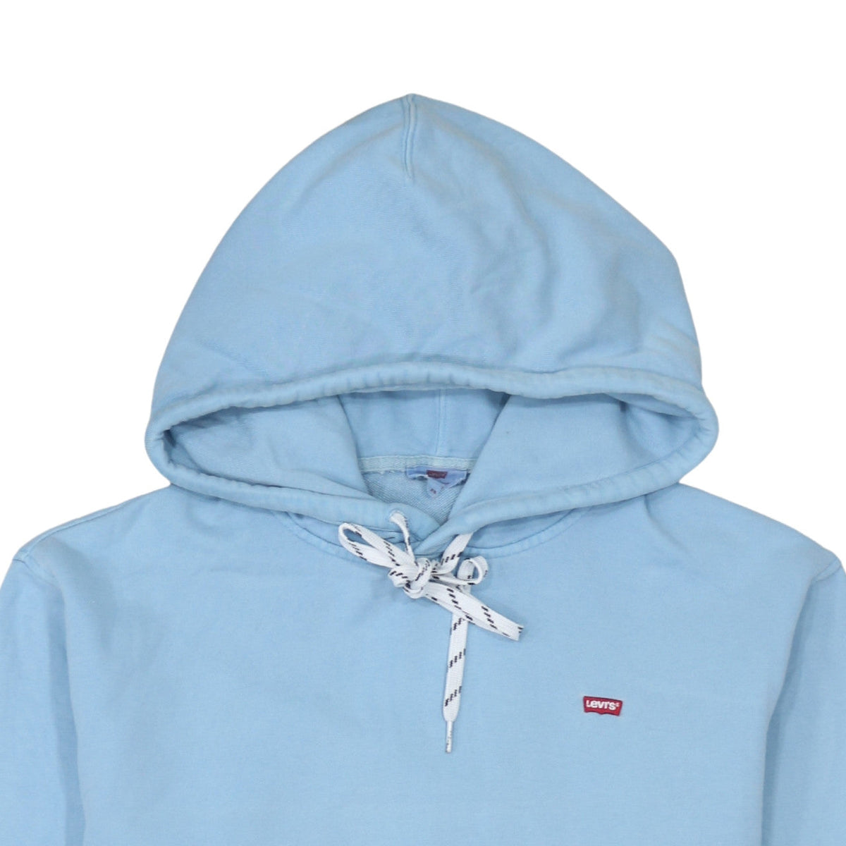 Levi’s Women Blue Pullover Hoodie XS Cotton Casual Sweatshirt