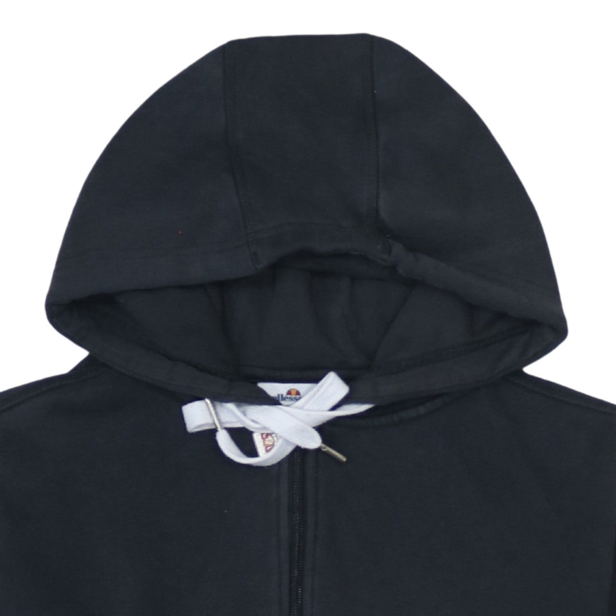 Ellesse Men's Black XS Full Zip Hoodie with Logo