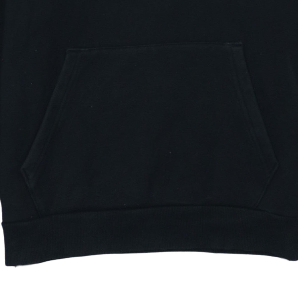 Puma Women's Black Small Pullover Hoodie with Logo and Kangaroo Pocket