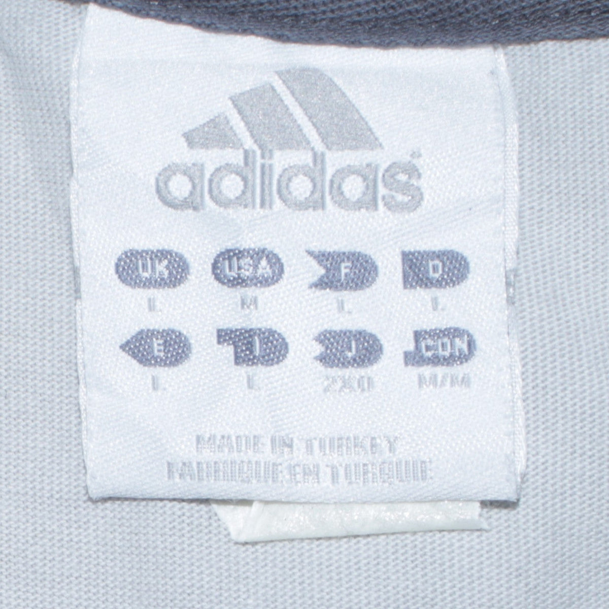 Adidas Mens Grey Long Sleeve Pullover Sweatshirt Size L