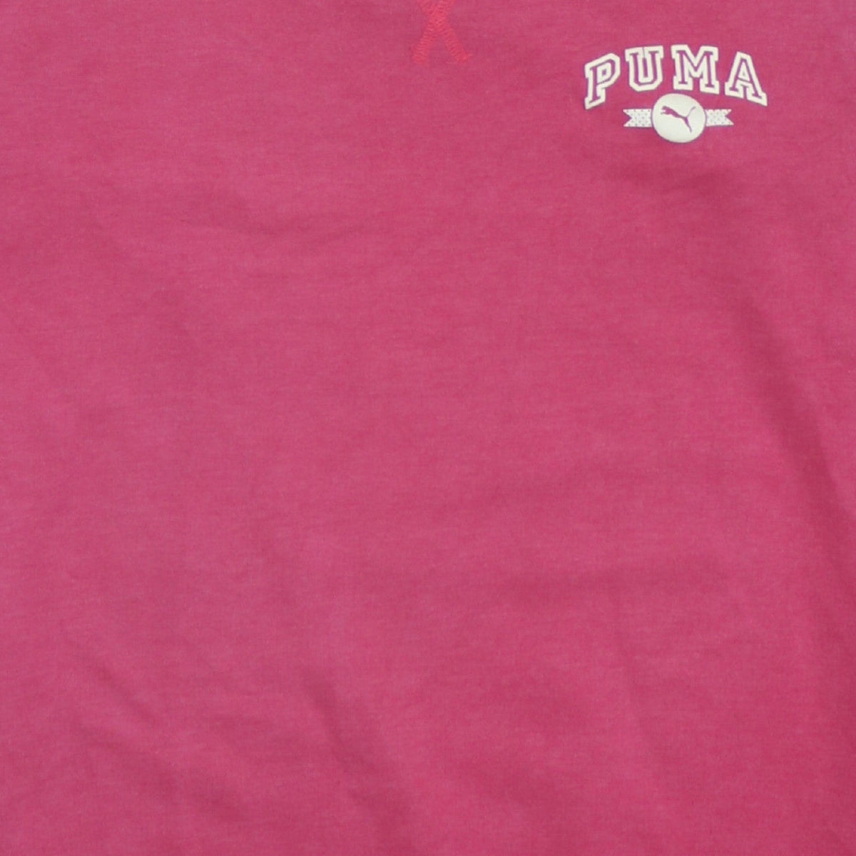 Puma Womens Pink & Blue Raglan Sleeve Pullover Sweatshirt Size 14