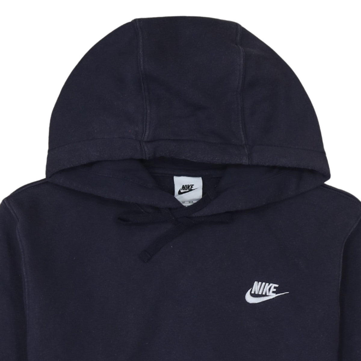 Nike Womens Navy Blue XS Pullover Hoodie Sweatshirt