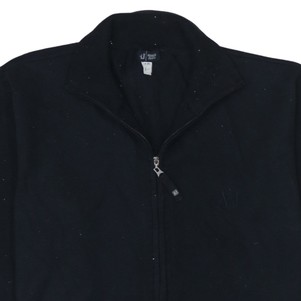 Armani Jeans Men's Black Full Zip Cotton Sweatshirt L