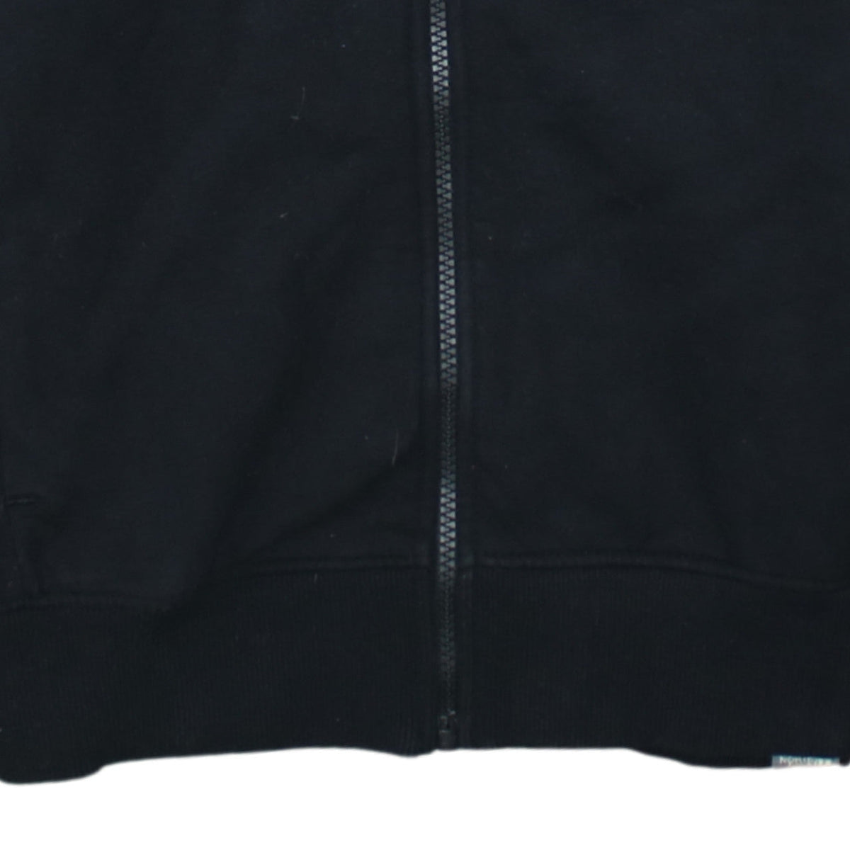 The North Face Boys Black Full Zip Hoodie Size S 100% Cotton Casual
