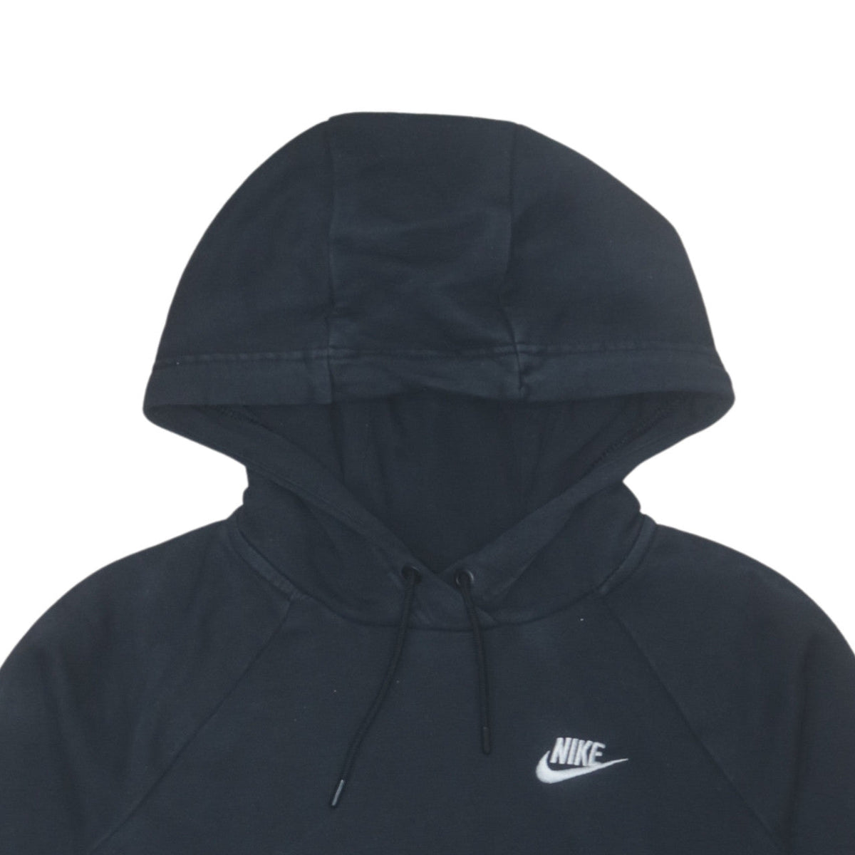 Nike Men's Black XS Pullover Hoodie with Logo and Kangaroo Pocket