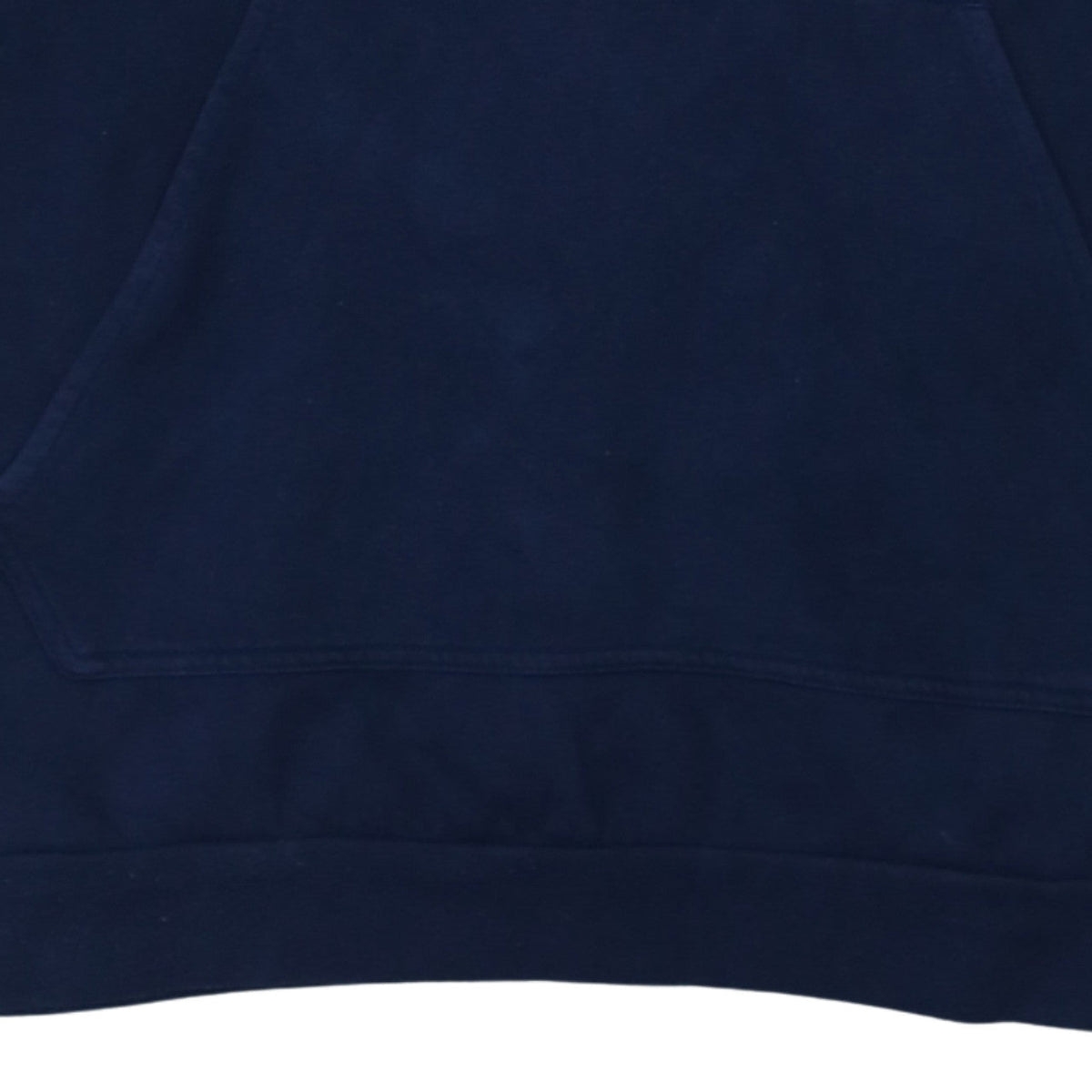 Adidas Men's Blue Pullover Hoodie L Logo Fleece Sweatshirt