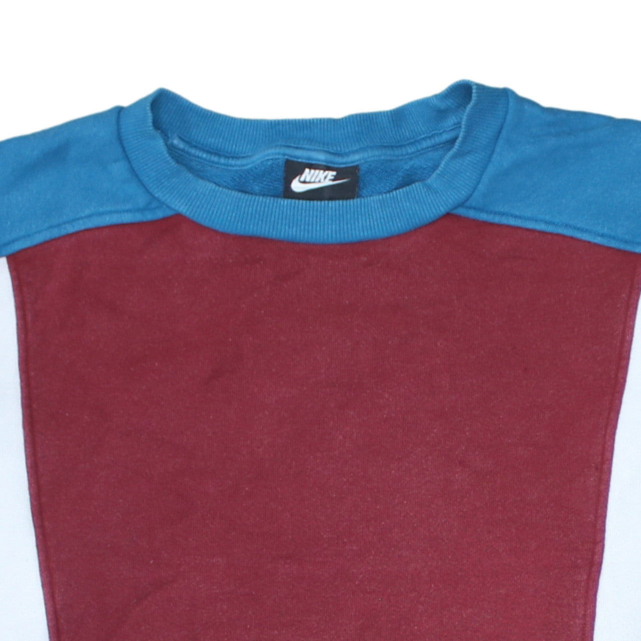 Nike Men's Multicoloured Crew Neck Pullover Sweatshirt Size M