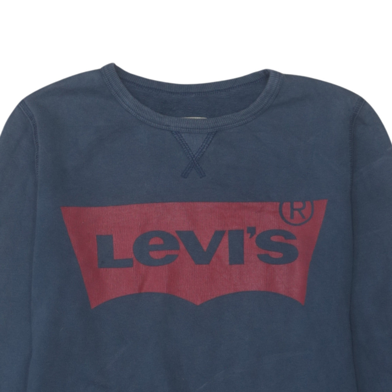 Levi's Boys Blue Logo Pullover Sweatshirt Size 14 Years