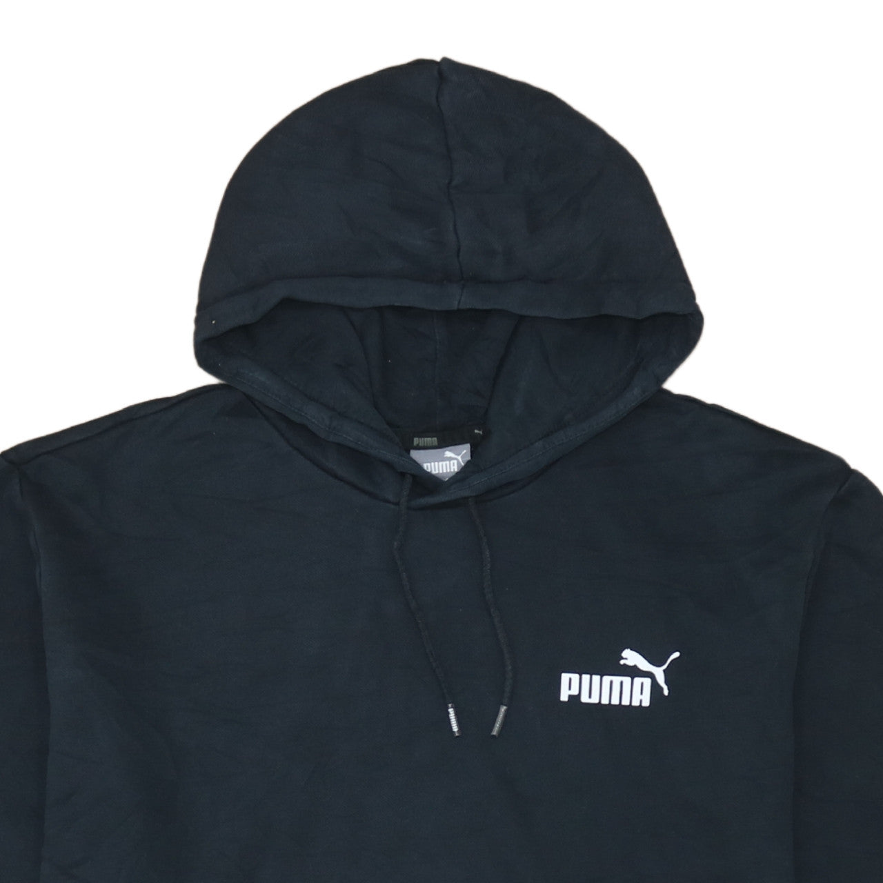 Puma Men's Black XL Pullover Hoodie Logo Sportswear