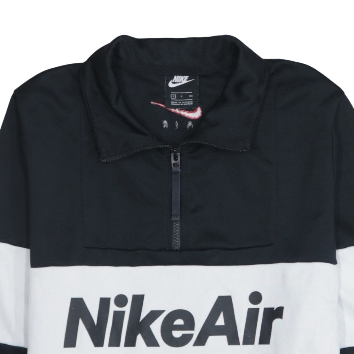 Nike Air Men's Black Small 1/2 Zip Sweatshirt Sports Top