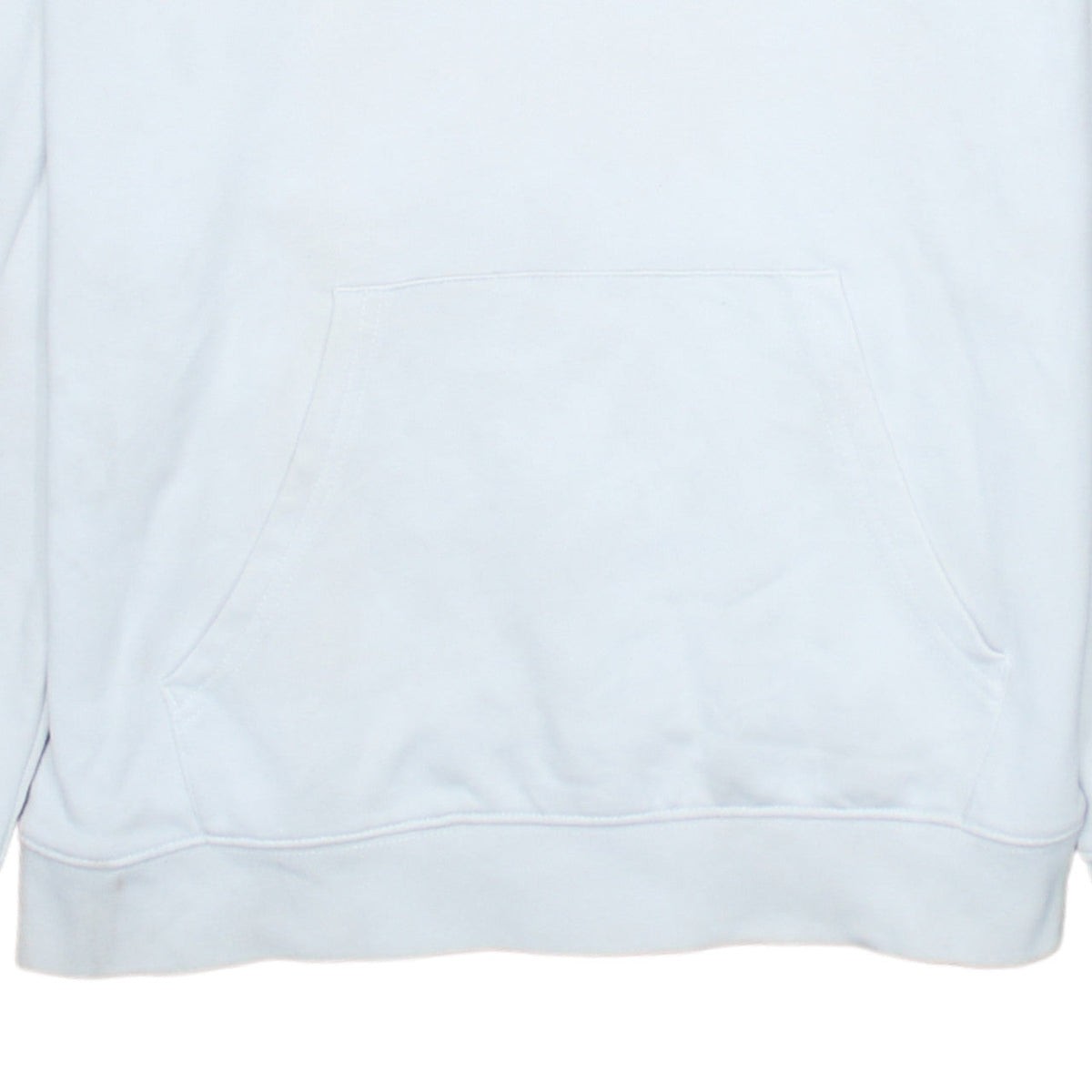 Champion White Small Womens Hoodie Pullover Cotton Blend Logo Print