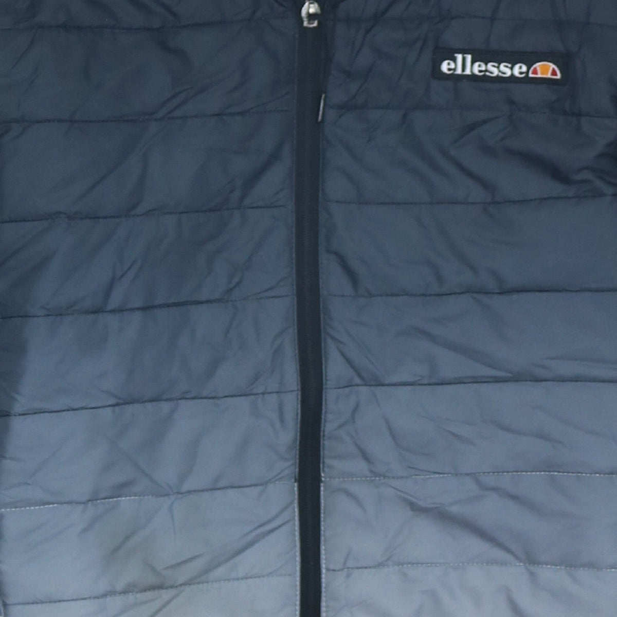 Ellesse Men's Blue Hooded Puffer Jacket Size M Lightweight Casual