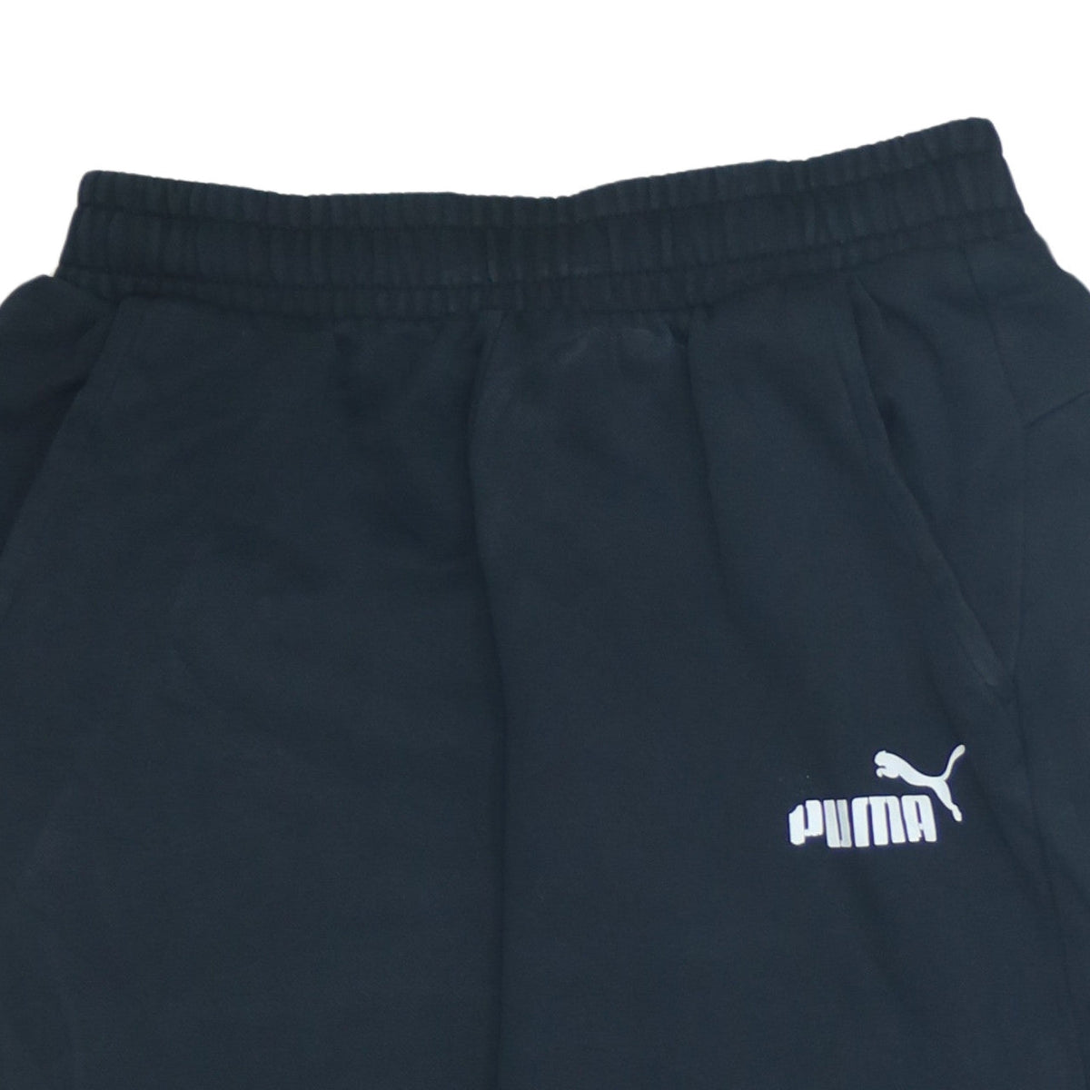 Puma Men's Black Sweatpants Small Regular Fit Casual Tapered Trousers