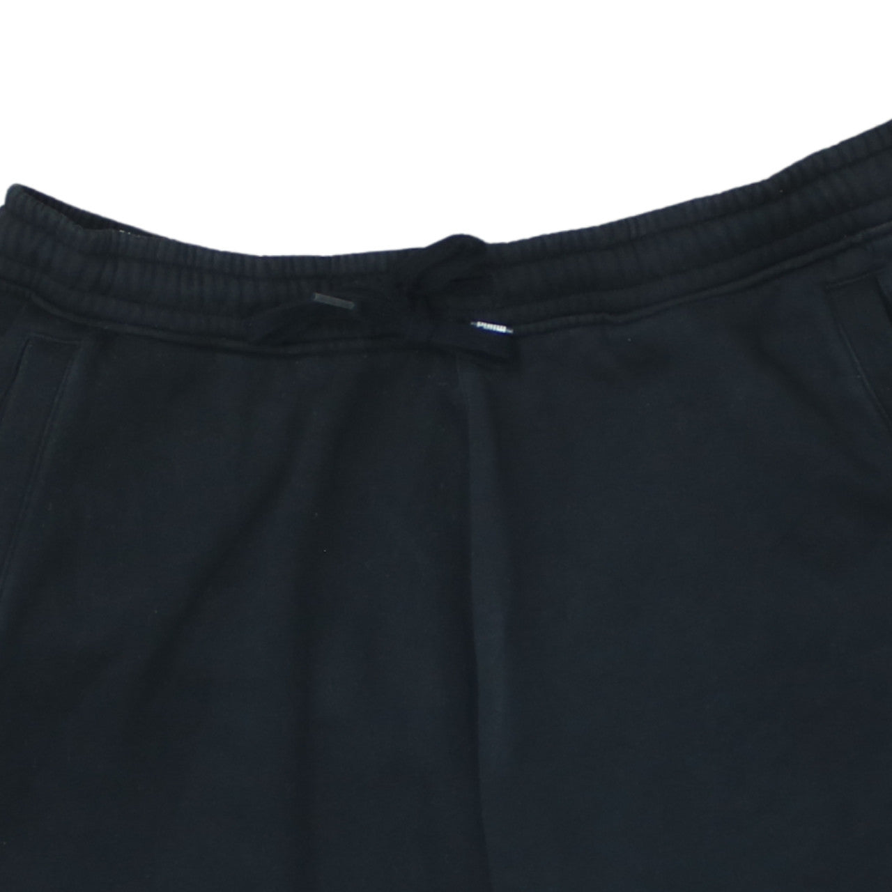 Puma Men’s Black XL Sweat Shorts with Drawstring and Pockets