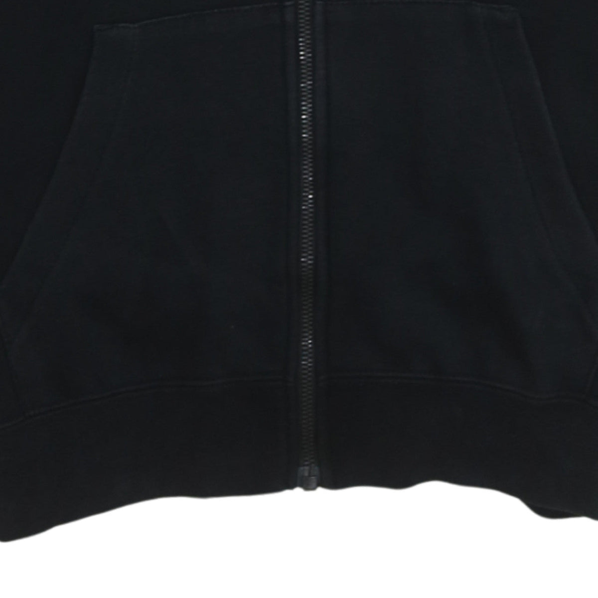Nike Men's Black XS Full Zip Hoodie Sweatshirt Logo Fleece