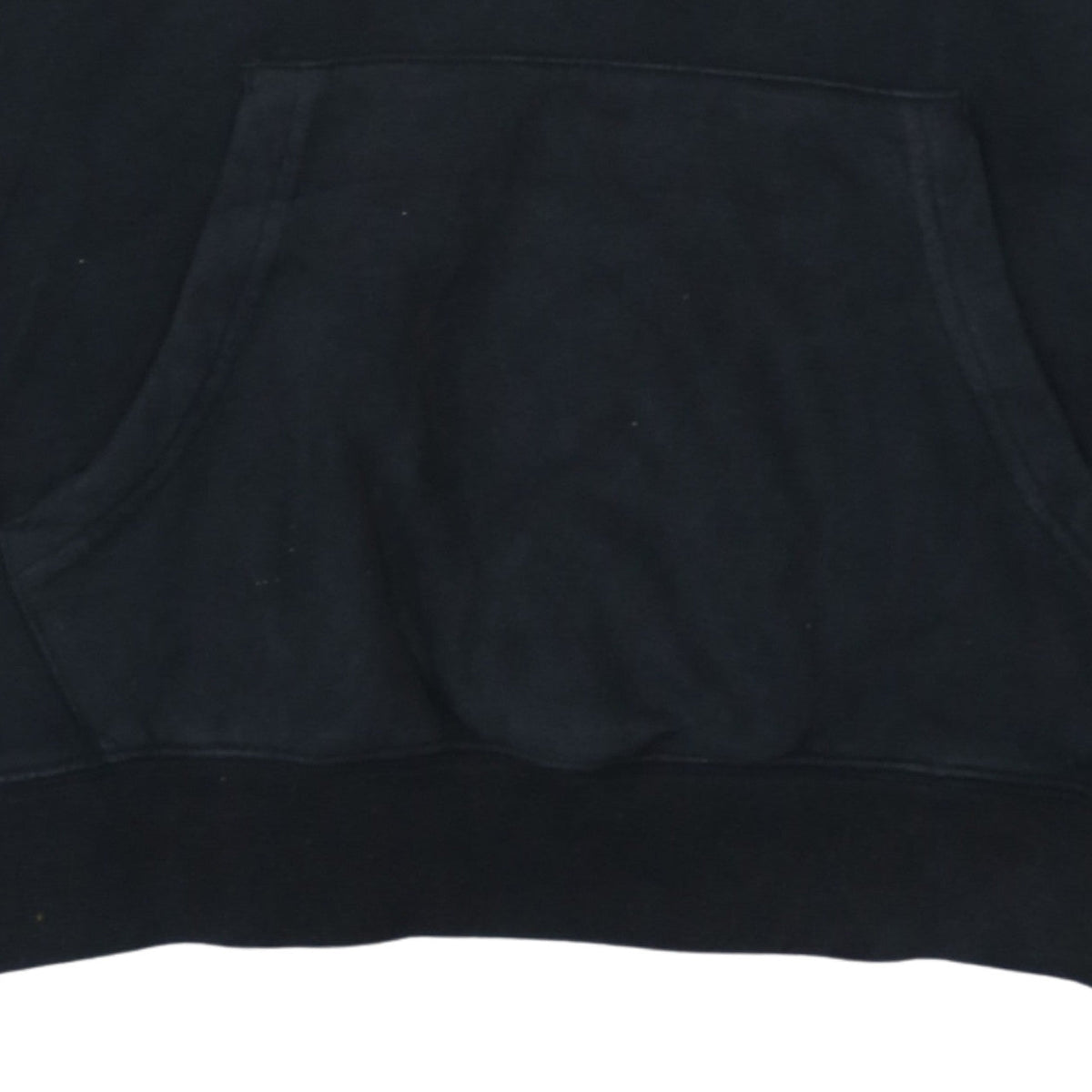 Champion Men's Black Pullover Hoodie Medium Logo Cotton Sweatshirt