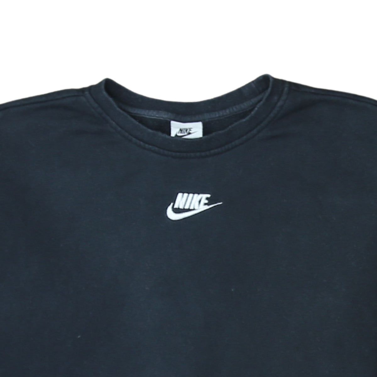 Nike Boys Black XL Pullover Fleece Sweatshirt with Logo