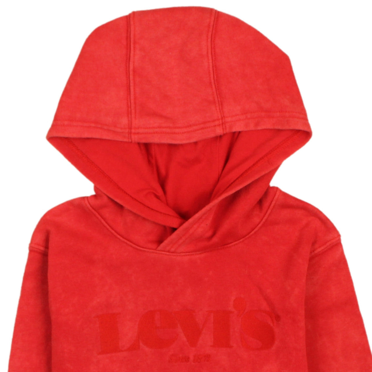 Levi's Boys Red Logo Pullover Hoodie Fleece 12 Years