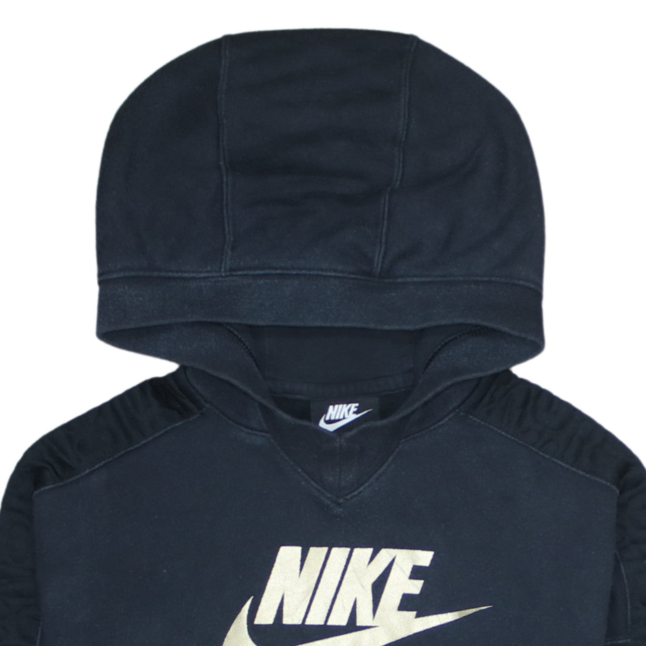 Nike Girls Black Air Pullover Hoodie Fleece Sweatshirt Size 146