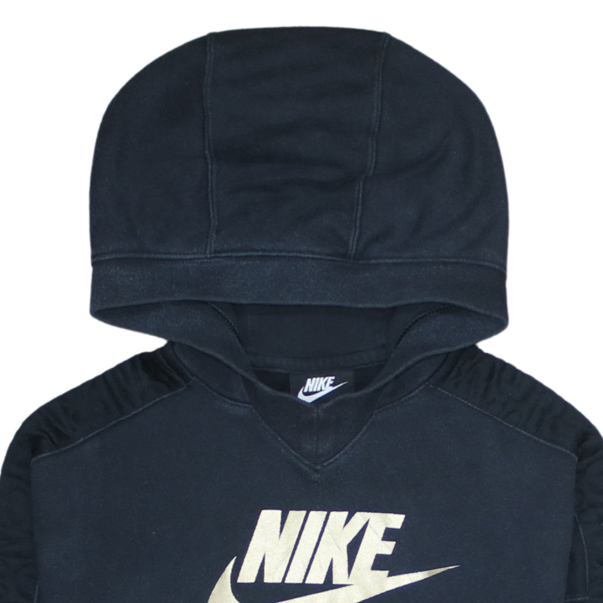 Nike Girls Black Air Pullover Hoodie Fleece Sweatshirt Size 146