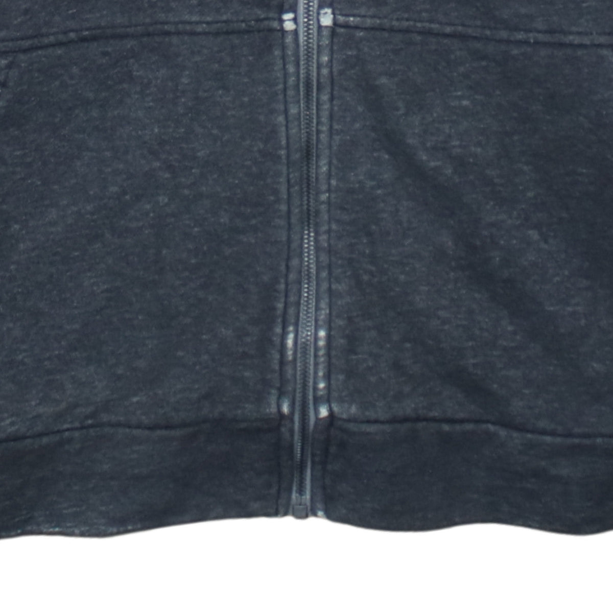 Adidas Men's Grey Full Zip Hooded Sweatshirt Medium Sports Fleece