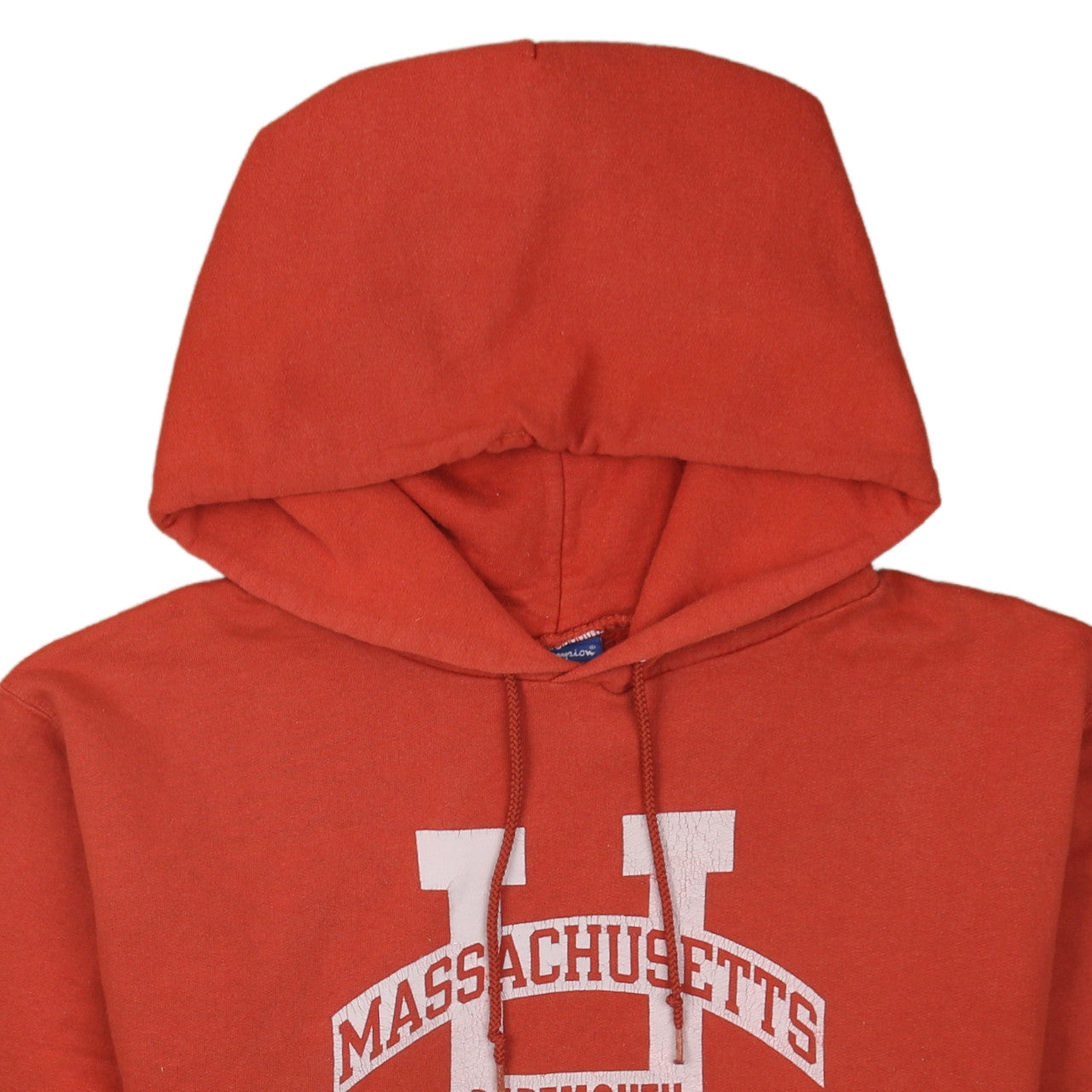 Champion Men's Red Pullover Hoodie S University Graphic Fleece