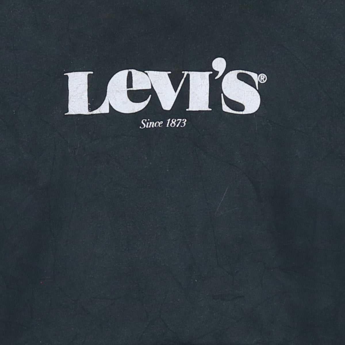 Levi's Men's Black M Pullover Hoodie with Logo Print