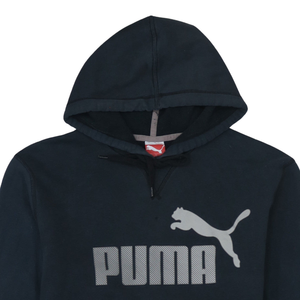 Puma Men's Black XL Pullover Hoodie with Logo