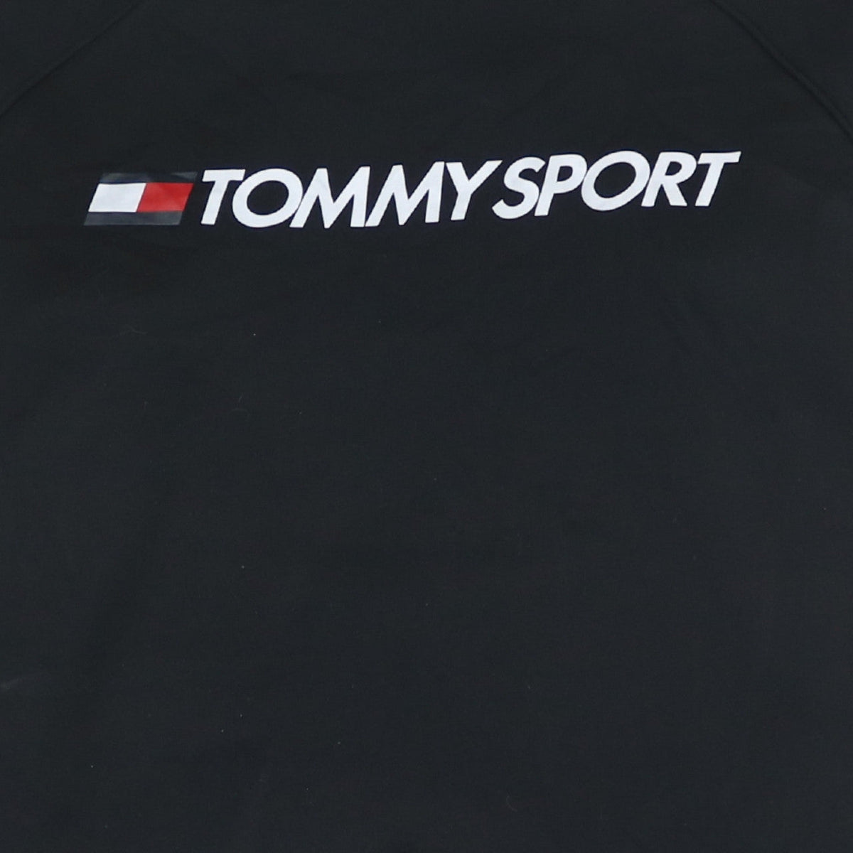 Tommy Sport Men's Black M Crew Neck Pullover Sweatshirt