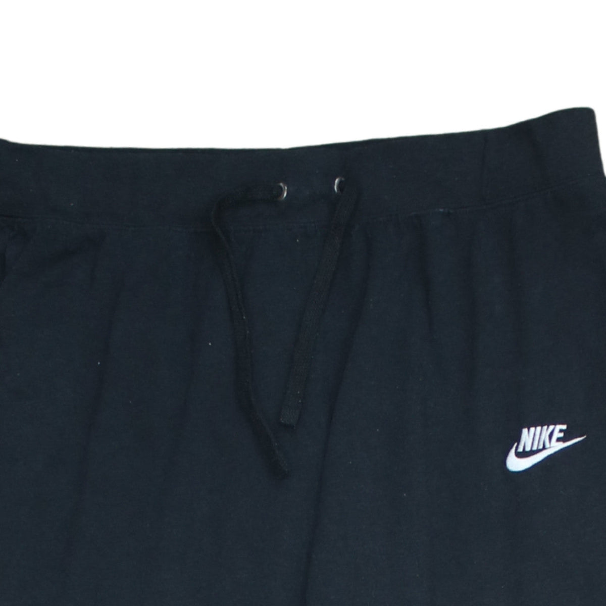 Nike Men's Black Jogger Sweatpants M Regular Fit Drawstring Waist