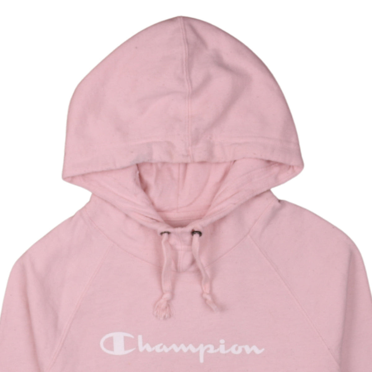 Champion Women's Pink Pullover Hoodie Small Cotton Blend