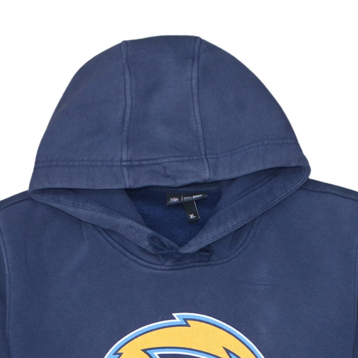 New Era Men's Blue XL Pullover Hoodie NFL Charger Logo Sportswear
