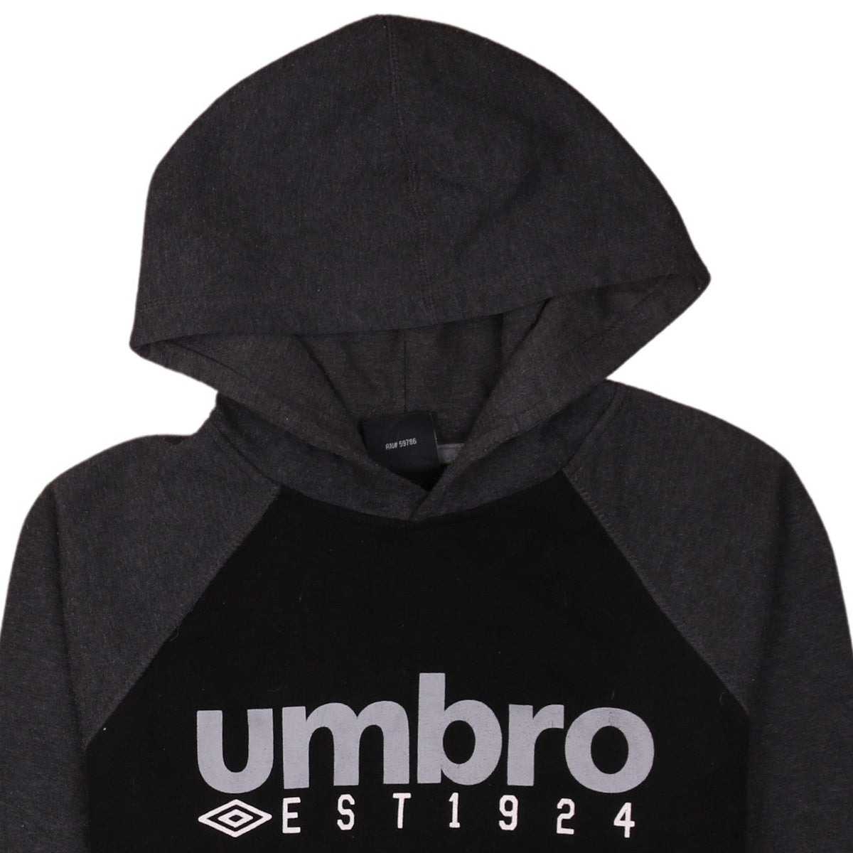 Umbro Men's Black Small Pullover Hoodie Sports Fleece