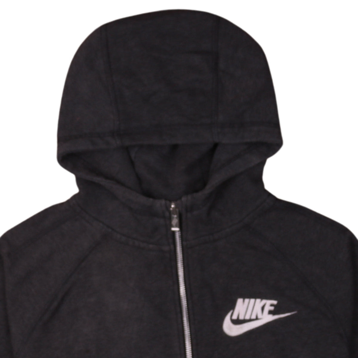 Nike Women's Black Full Zip Hoodie XL Relaxed Fit