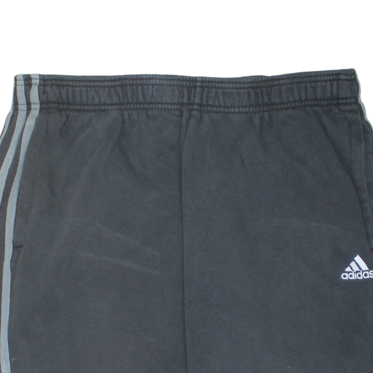 Adidas Men's Black XL Fleece Track Pants Tapered Joggers