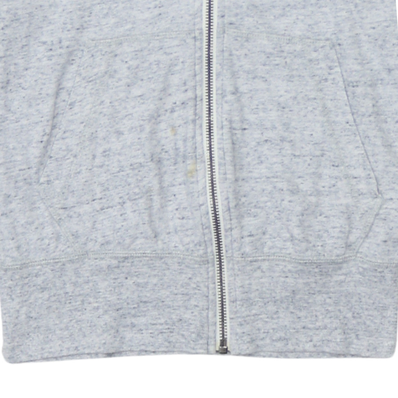 Nike Men's Grey Full Zip Hoodie XS Athletic Fit