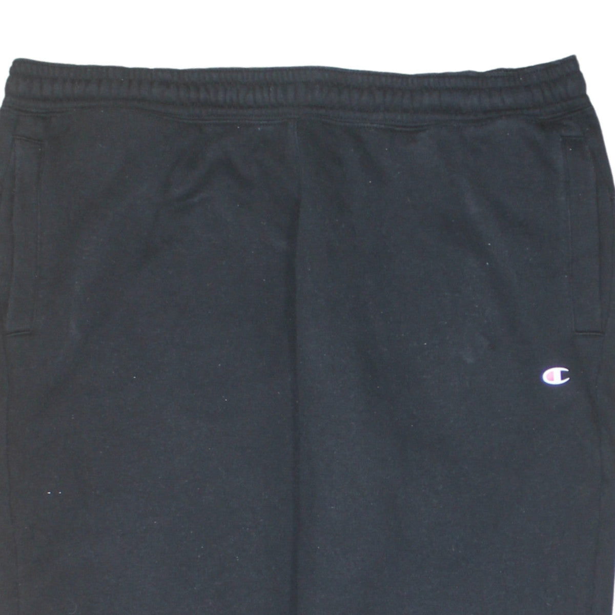Champion Mens Black Jogger Sweatpants L Elastic Waist Activewear