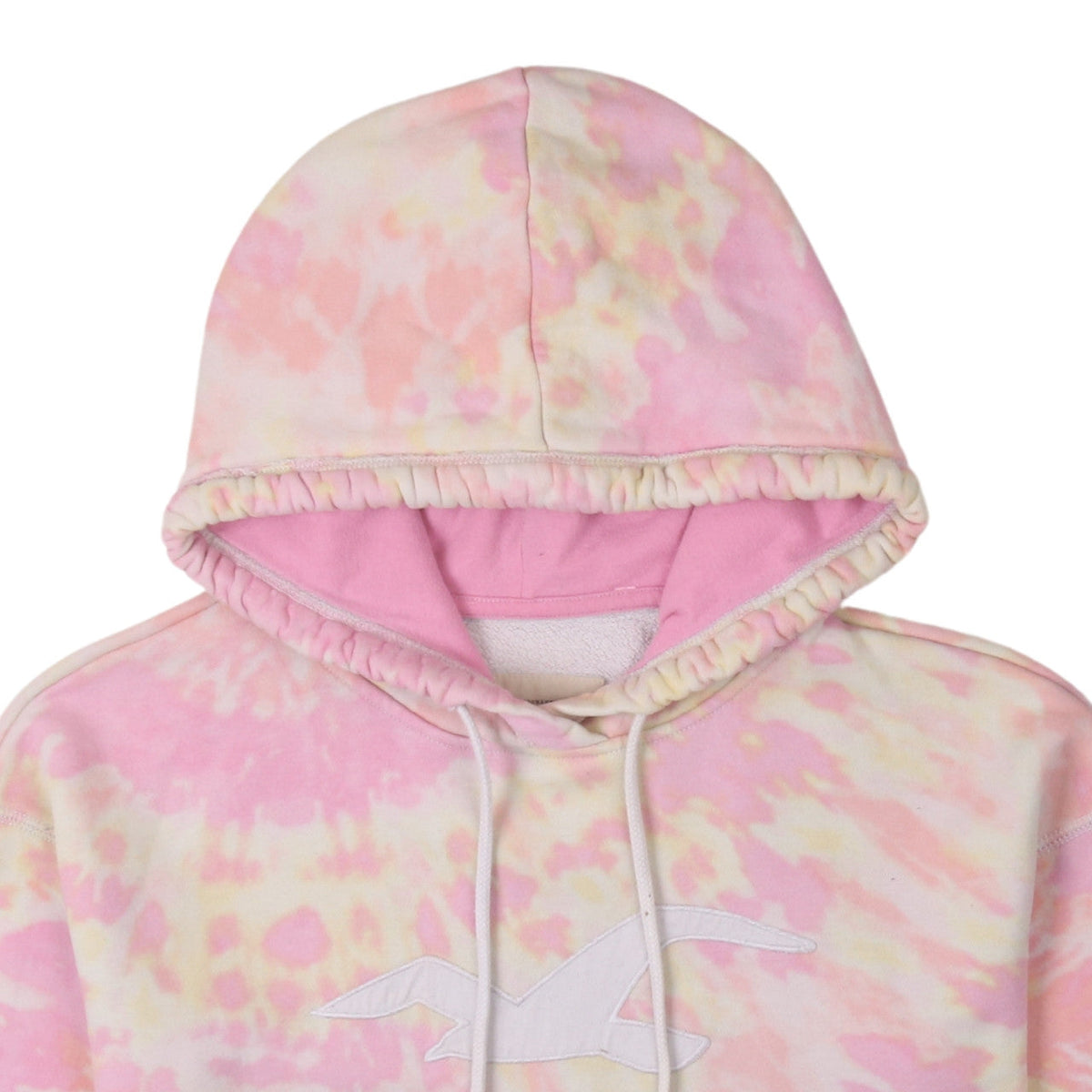Hollister Womens Pink Tie-Dye Pullover Hoodie Small